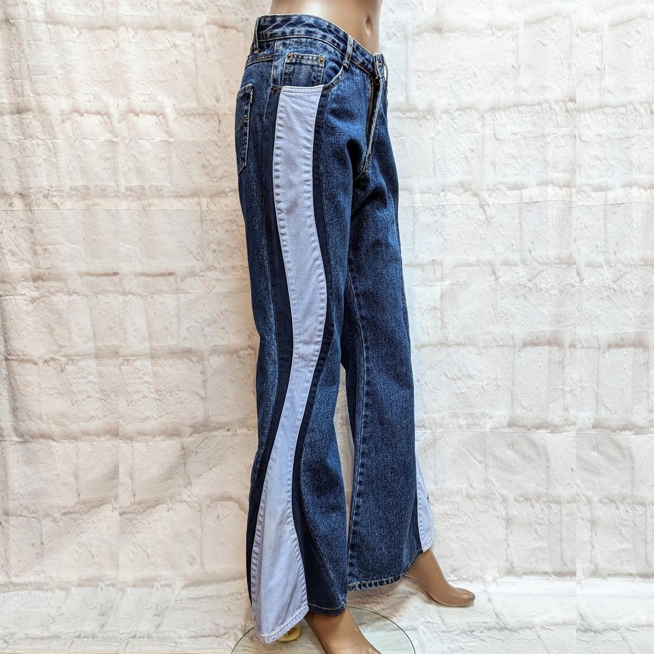 Y2K Angels flare jeans. Good condition (stain flaw)!... Depop