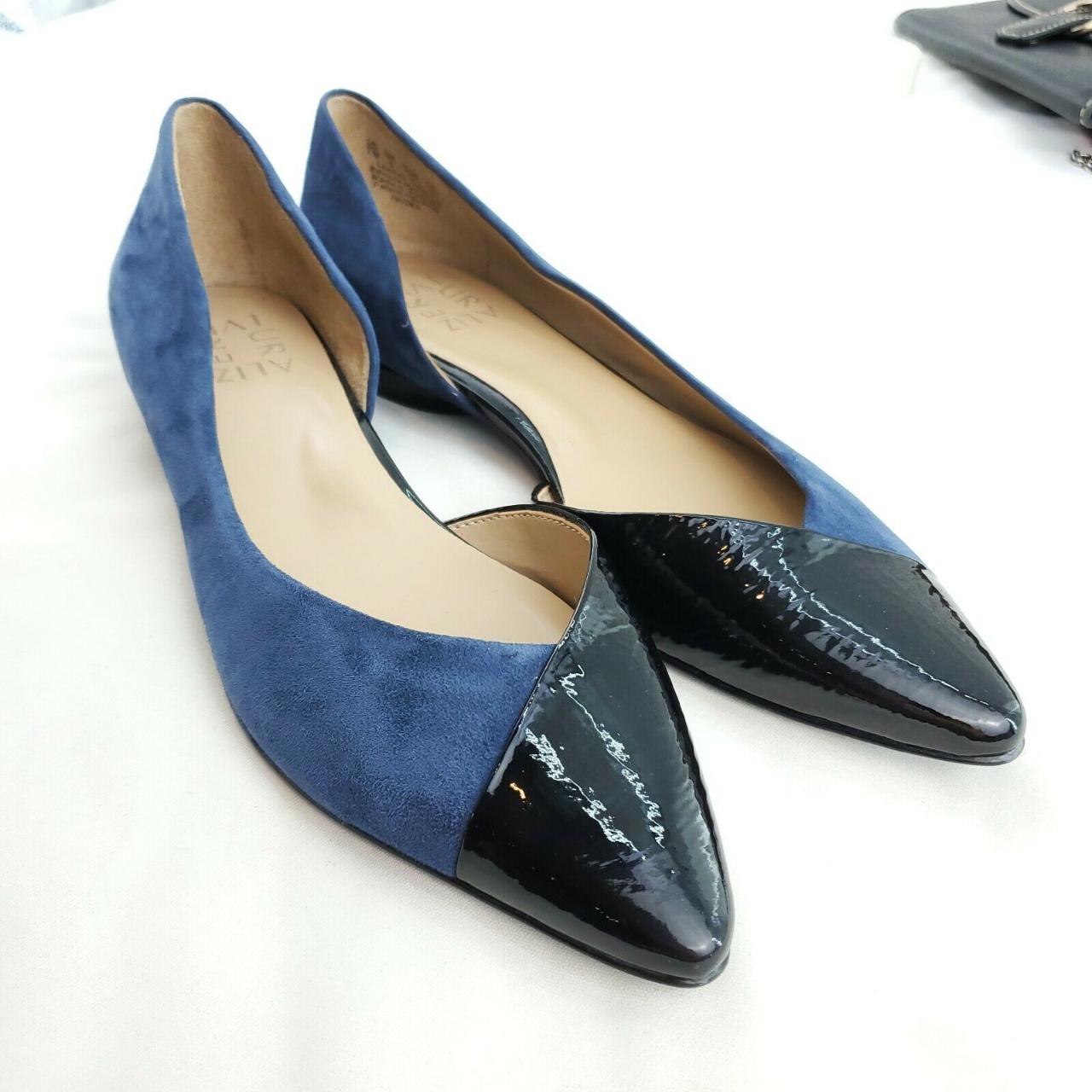 naturalizer blue flats