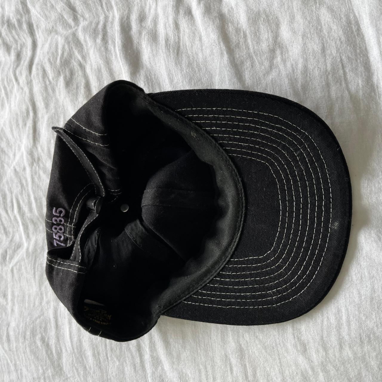 Cool stan ray black and white contrast stitch cap.... - Depop