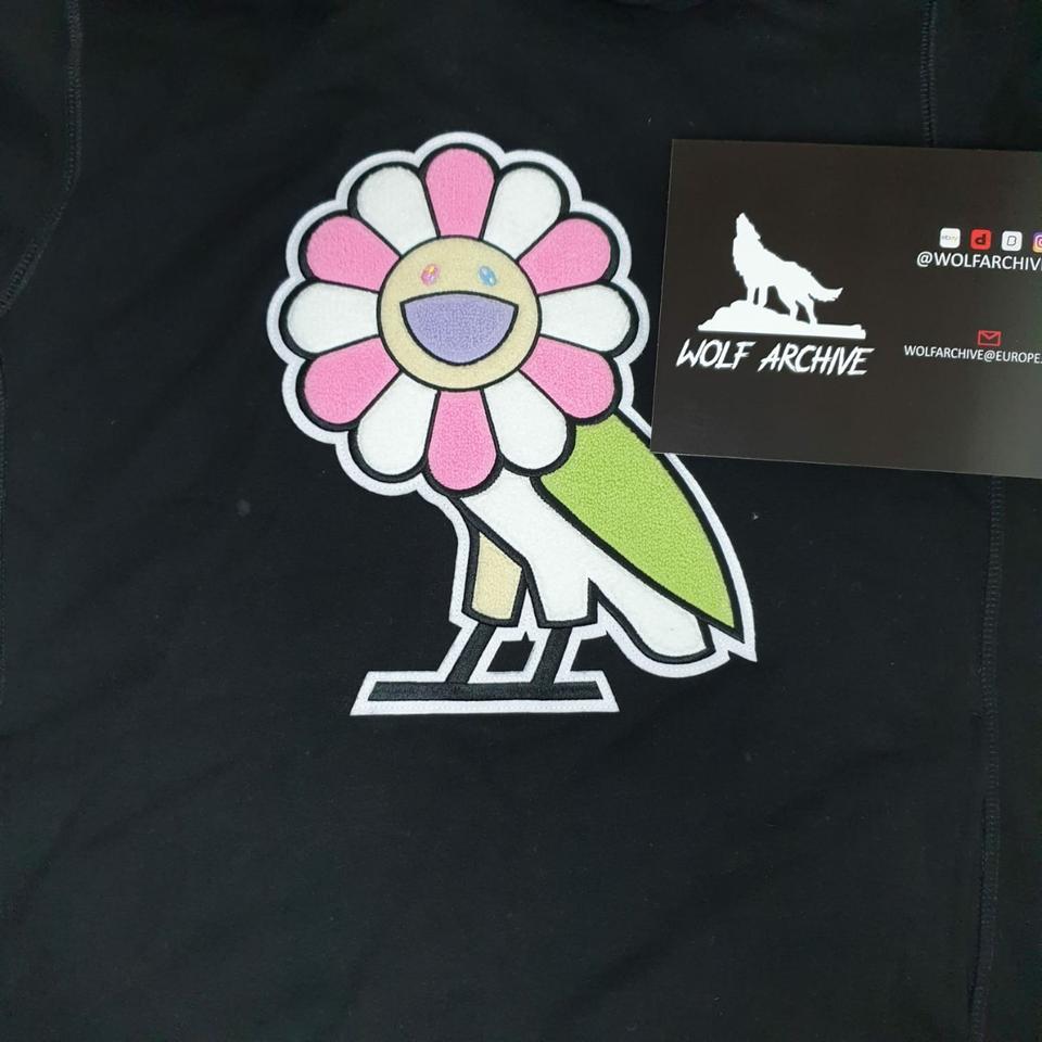 Takashi Murakami Complexcon Murakami Flower Hoodie - Depop