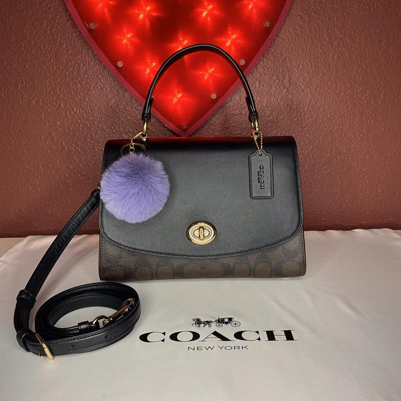 coach tilly top handle satchel