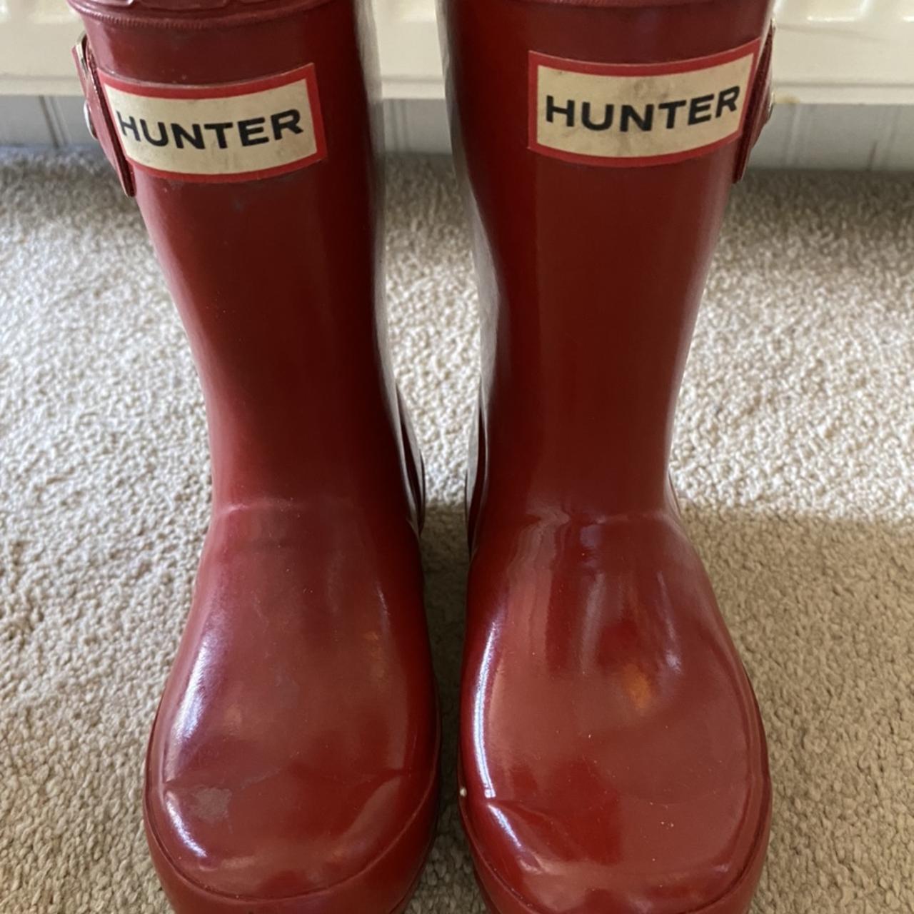 Childrens red clearance hunter wellies