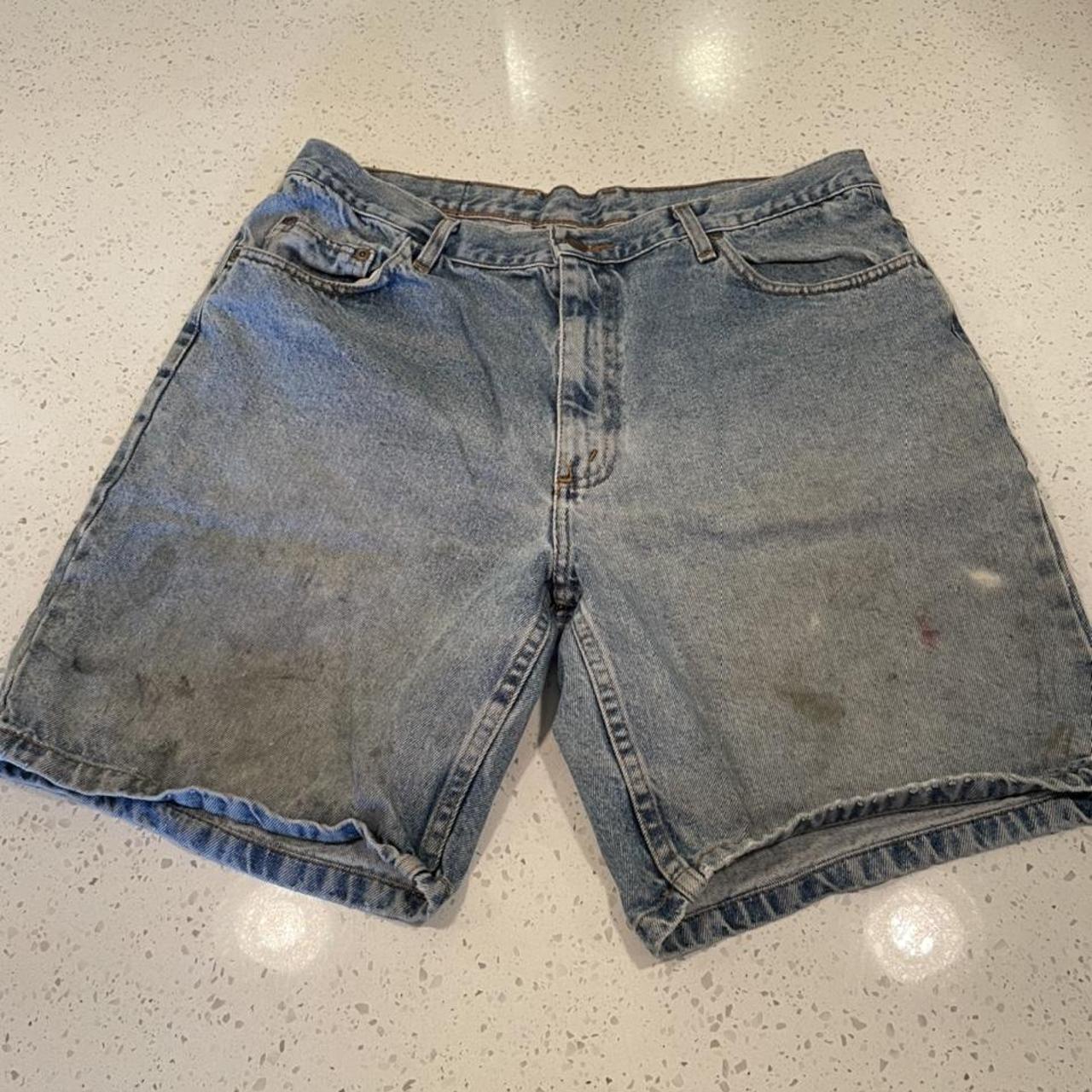 Two pepper 🌶 🫑 denim shorts Size 36 #twopepper... - Depop