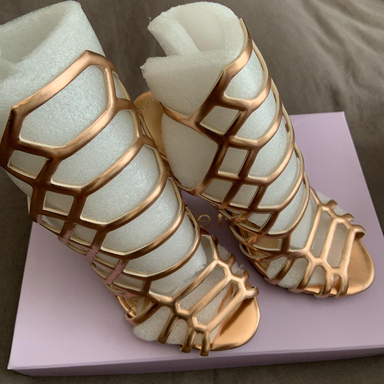 Beautiful Madden Girl Rose gold heels size Depop