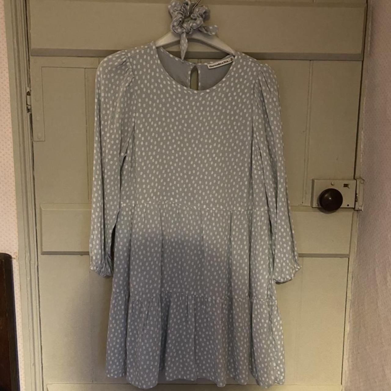 Abercrombie & Fitch polka dot dress, new worn in... - Depop