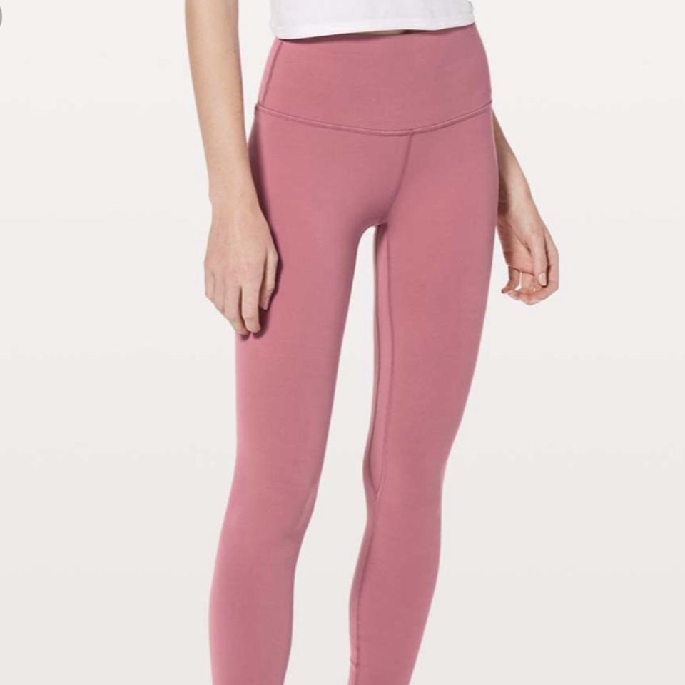 lululemon rose pink leggings