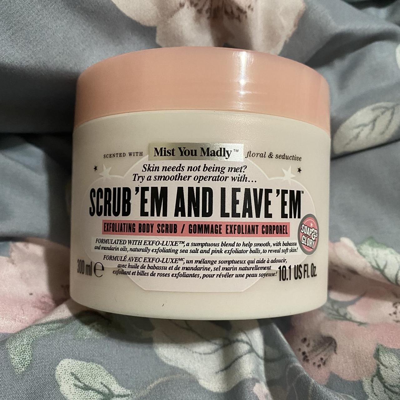 Soap and Glory Body Scrub Scrub em and Leave... Depop