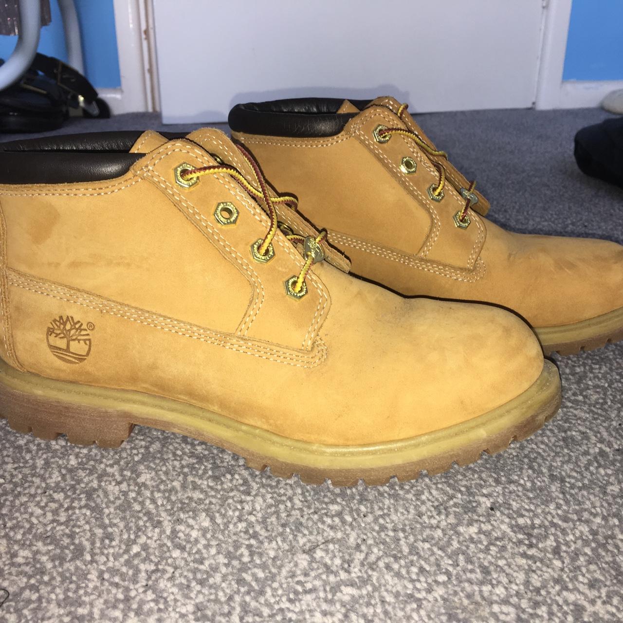 Waterproof genuine Timberland boots, worn a few... - Depop