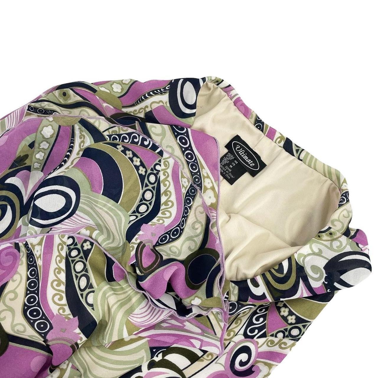 funky midi skirt
