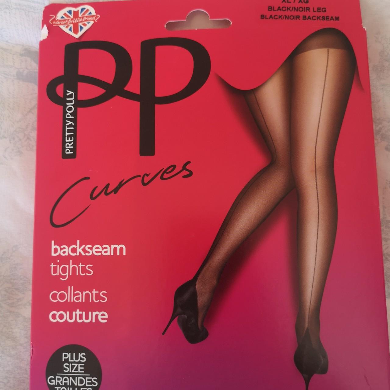 Pretty polly back seam tights best sale