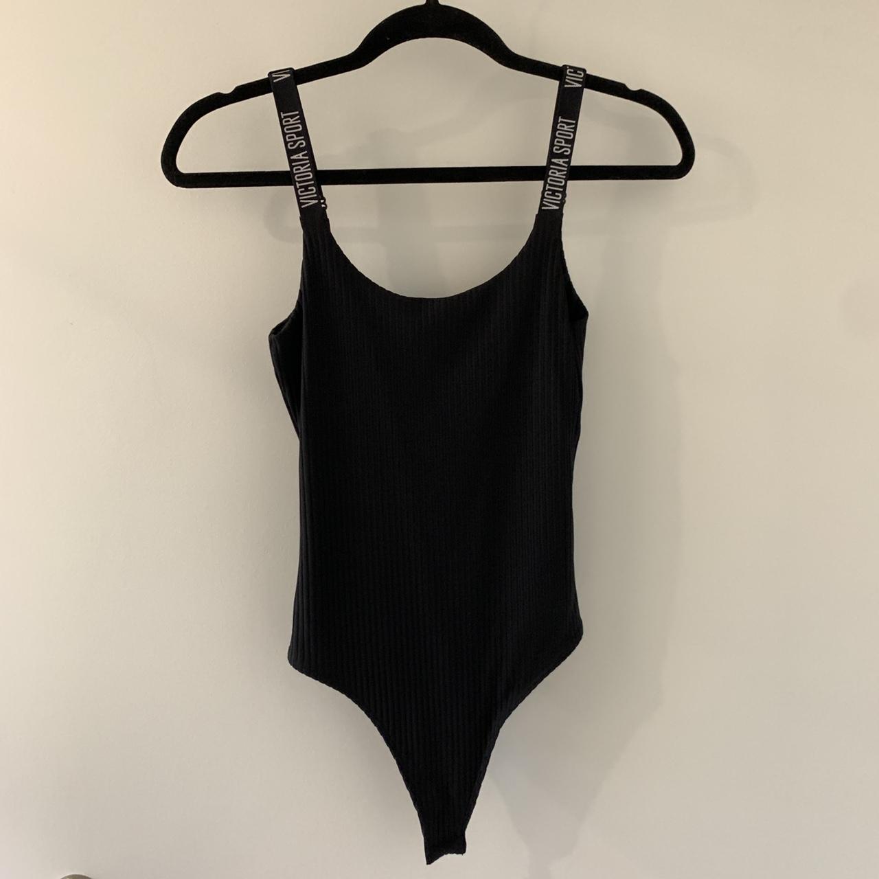 Victoria's Secret Women's Black and White Bodysuit | Depop