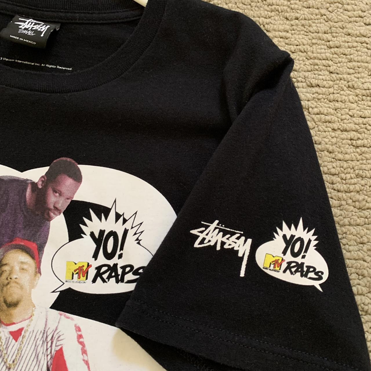 Ice-T Yo MTV Raps/ Stussy Tee 10/10 condition worn... - Depop