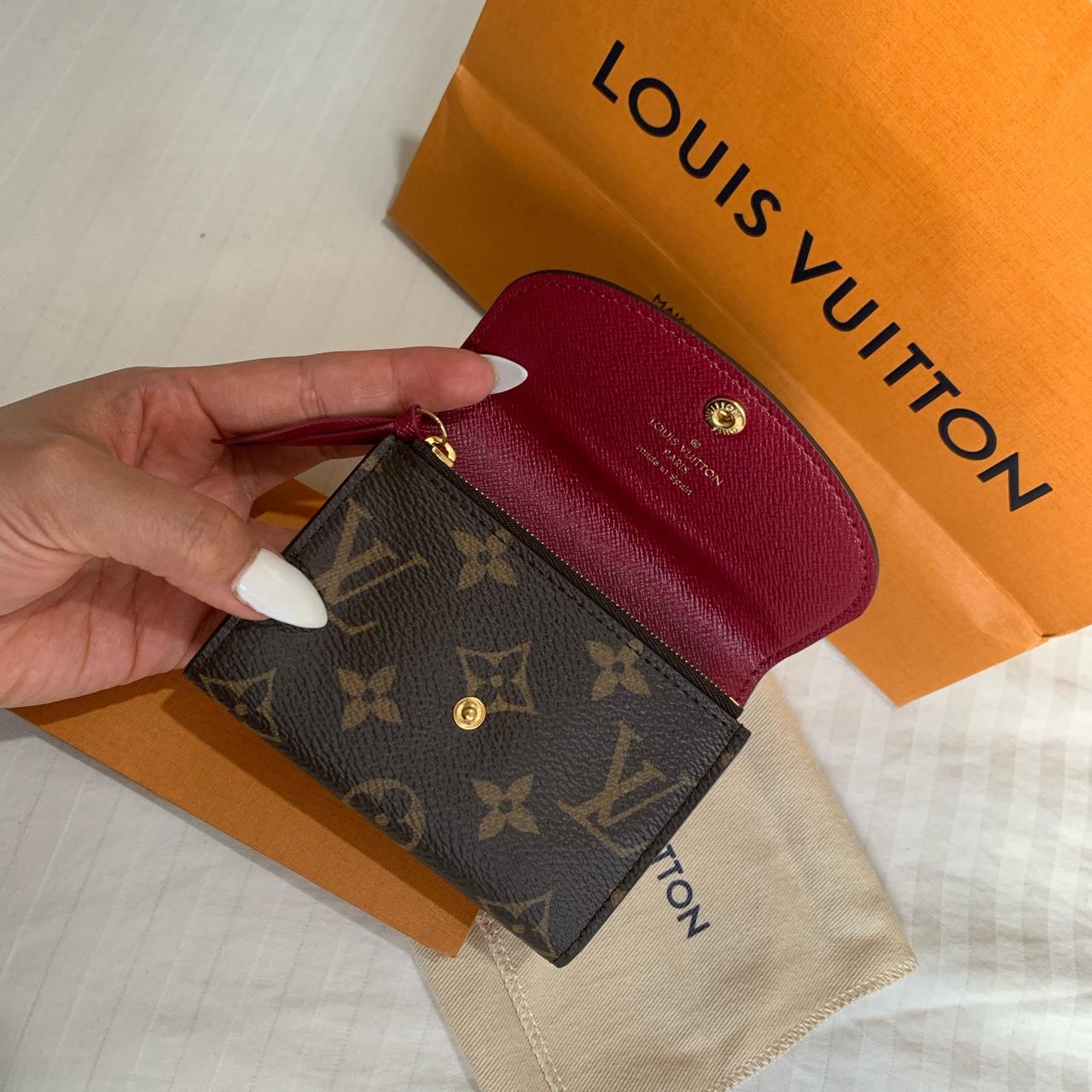 Louis Vuitton Rosalie Coin Purse in Brown