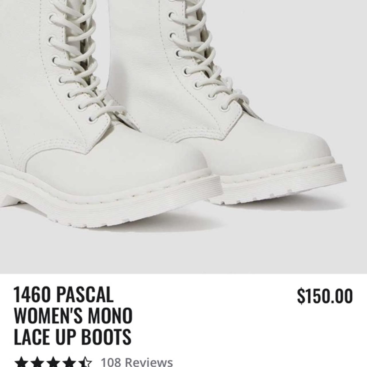 1460 pascal women's hardware lace up boots