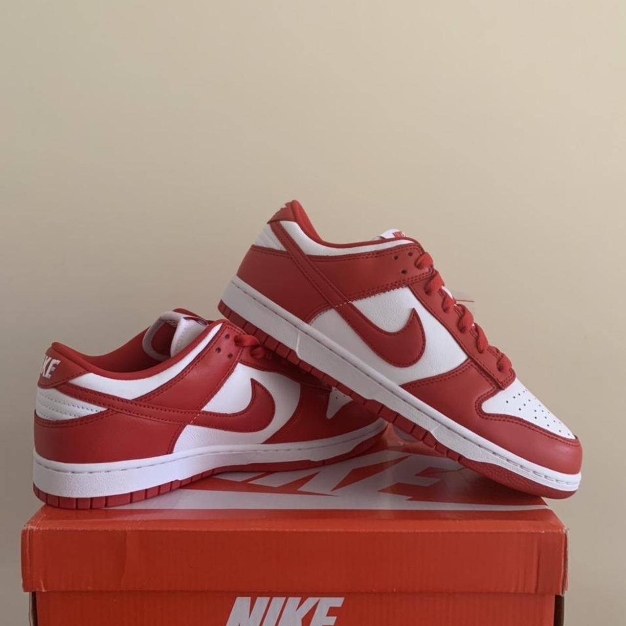 mens nike red trainers