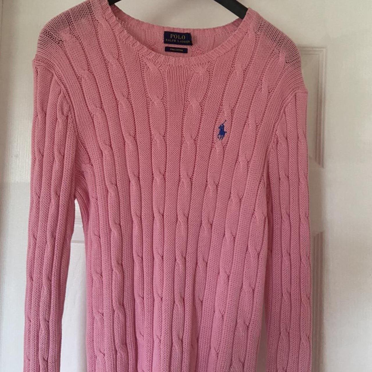 100% authentic ralph lauren women’s knit jumper ~... - Depop