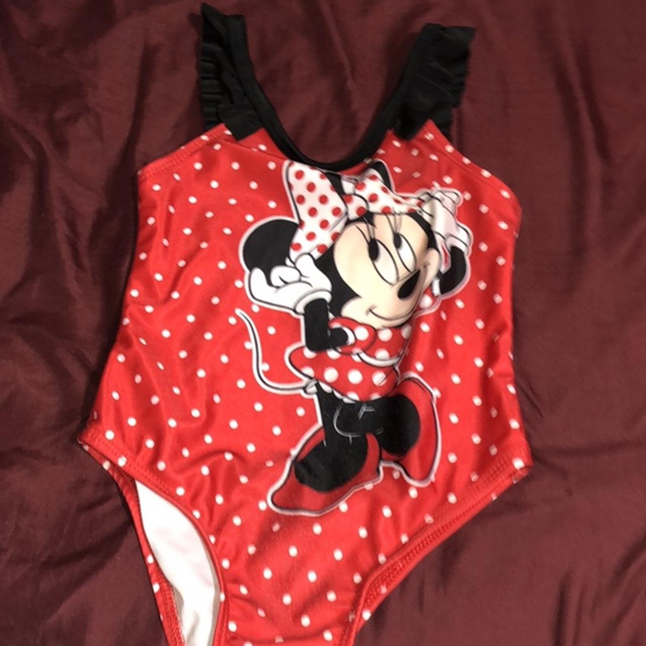 Toddler Minnie Mouse Bathing Suit 4 year old toddler... - Depop