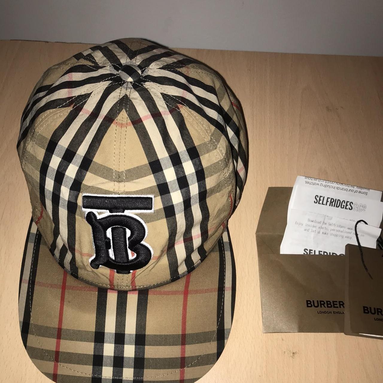 Burberry hat clearance depop