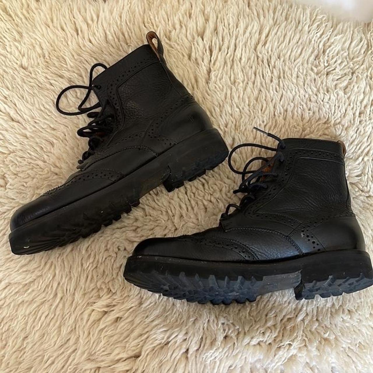 frye paul bal leather oxford