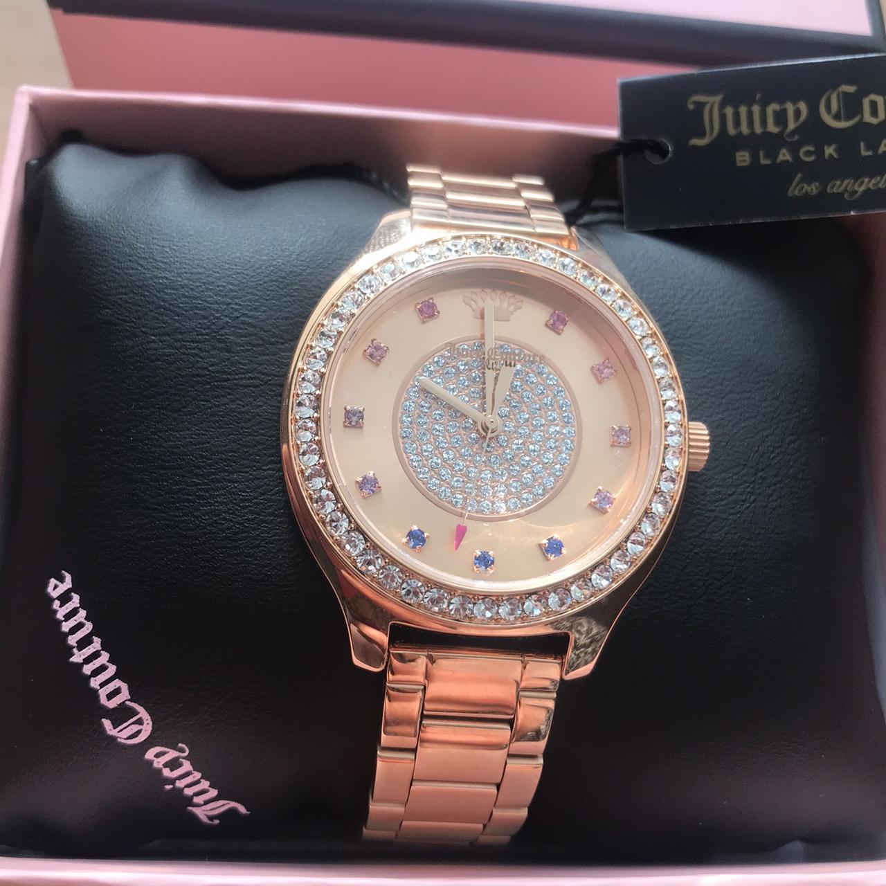 Juicy couture rose gold watch best sale