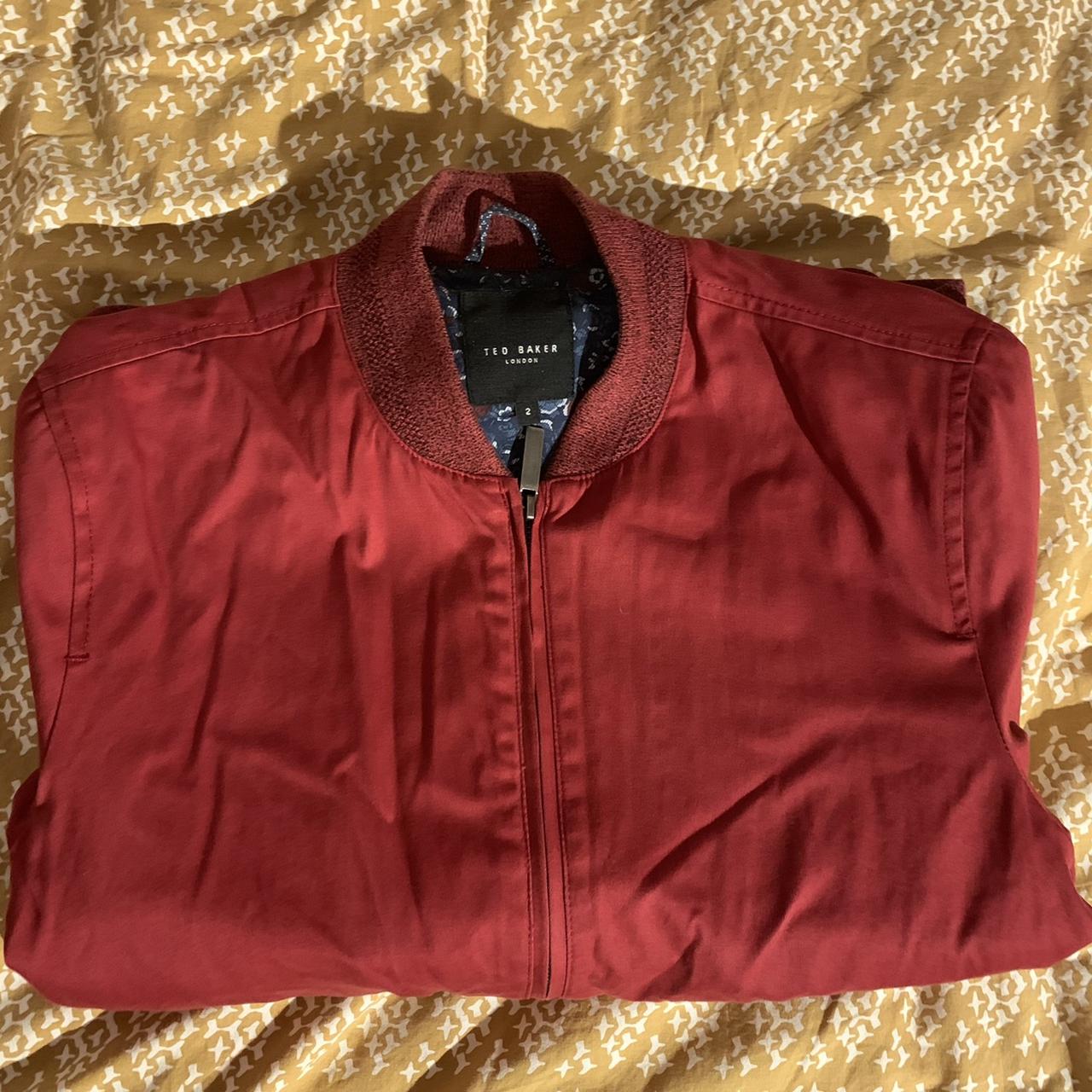 Tantalising red ted baker jacket proper quality when... - Depop