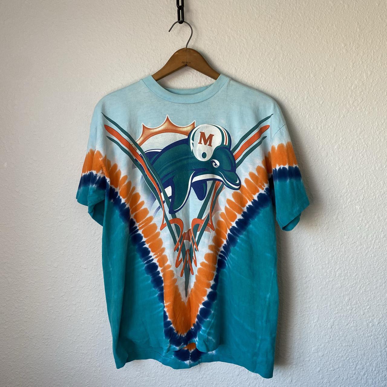 Nfl Miami Dolphins Tie Dye T-shirt