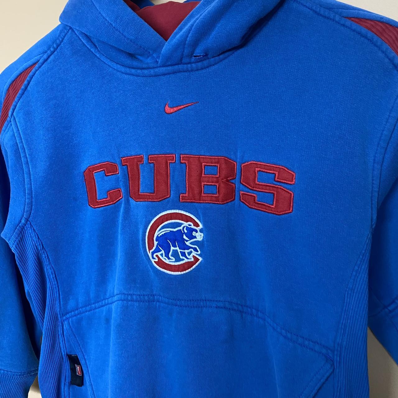 Nike Center Swoosh Chicago Cubs Hoodie ✔️ Nike - Depop