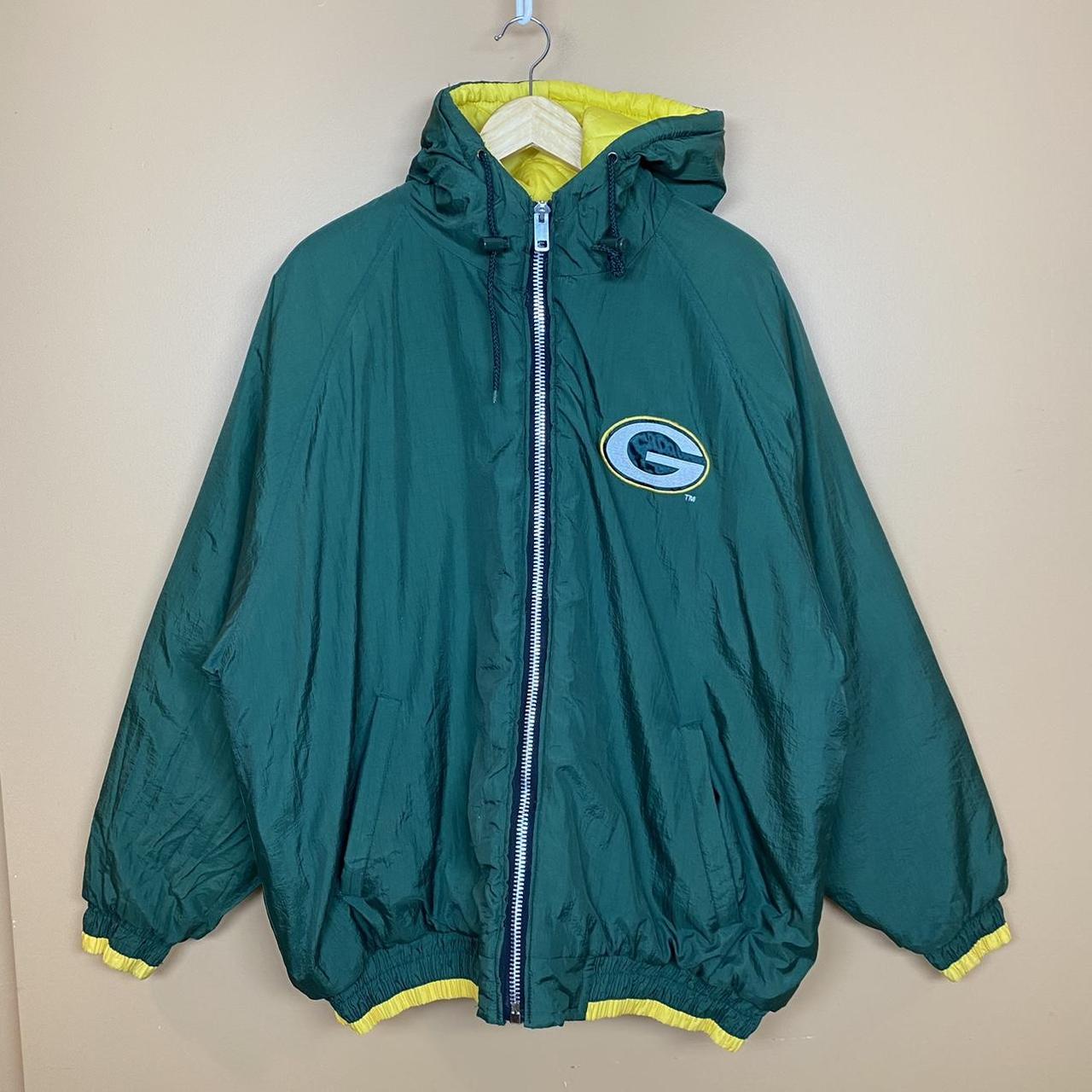 Vintage Green Bay Packers Puffer Jacket