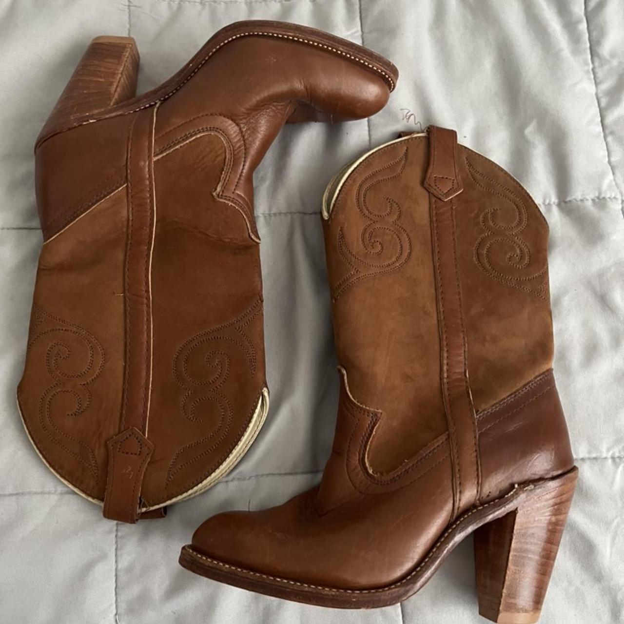 Dingo 1969 Women's Brown and Tan Boots