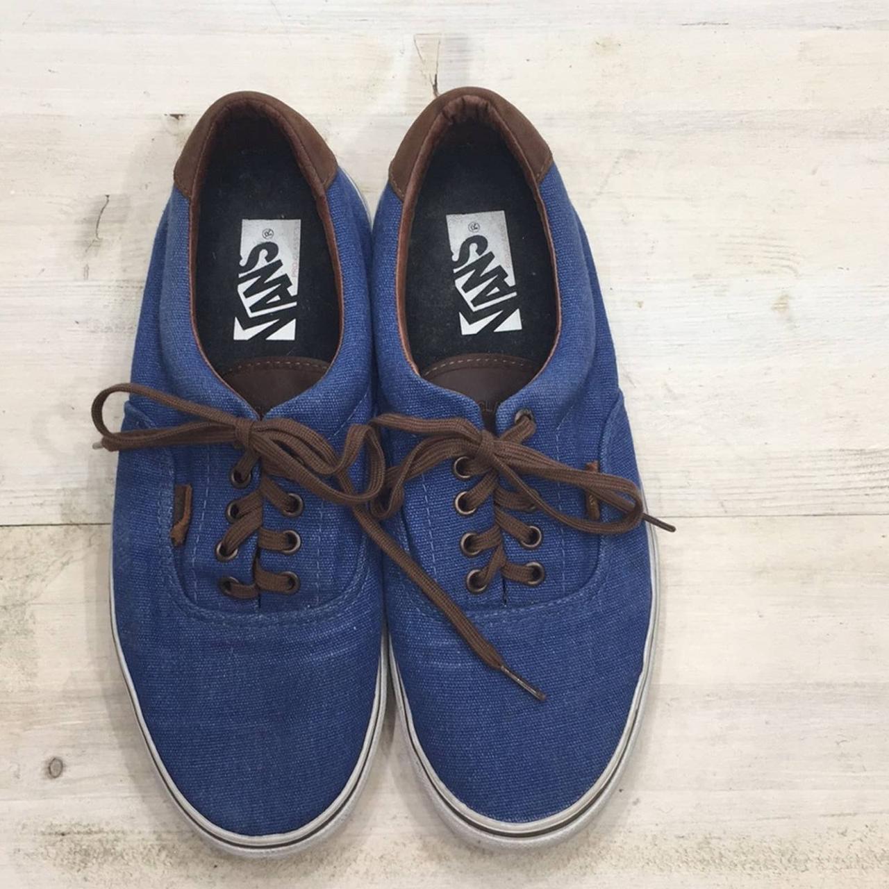 Vans ProClassic leather detailed lace up shoes sz... Depop