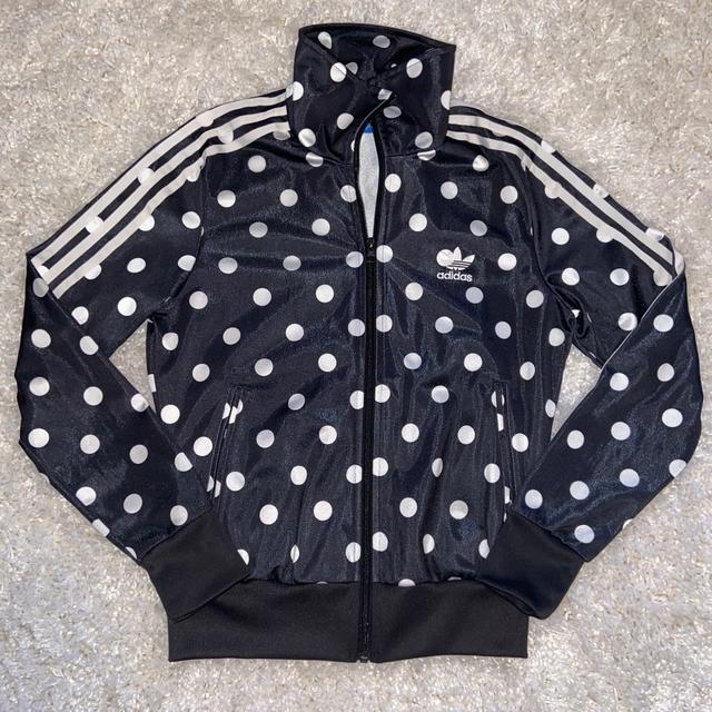 ADIDAS Firebird TT Rare Polka Dot Track Jacket. Depop