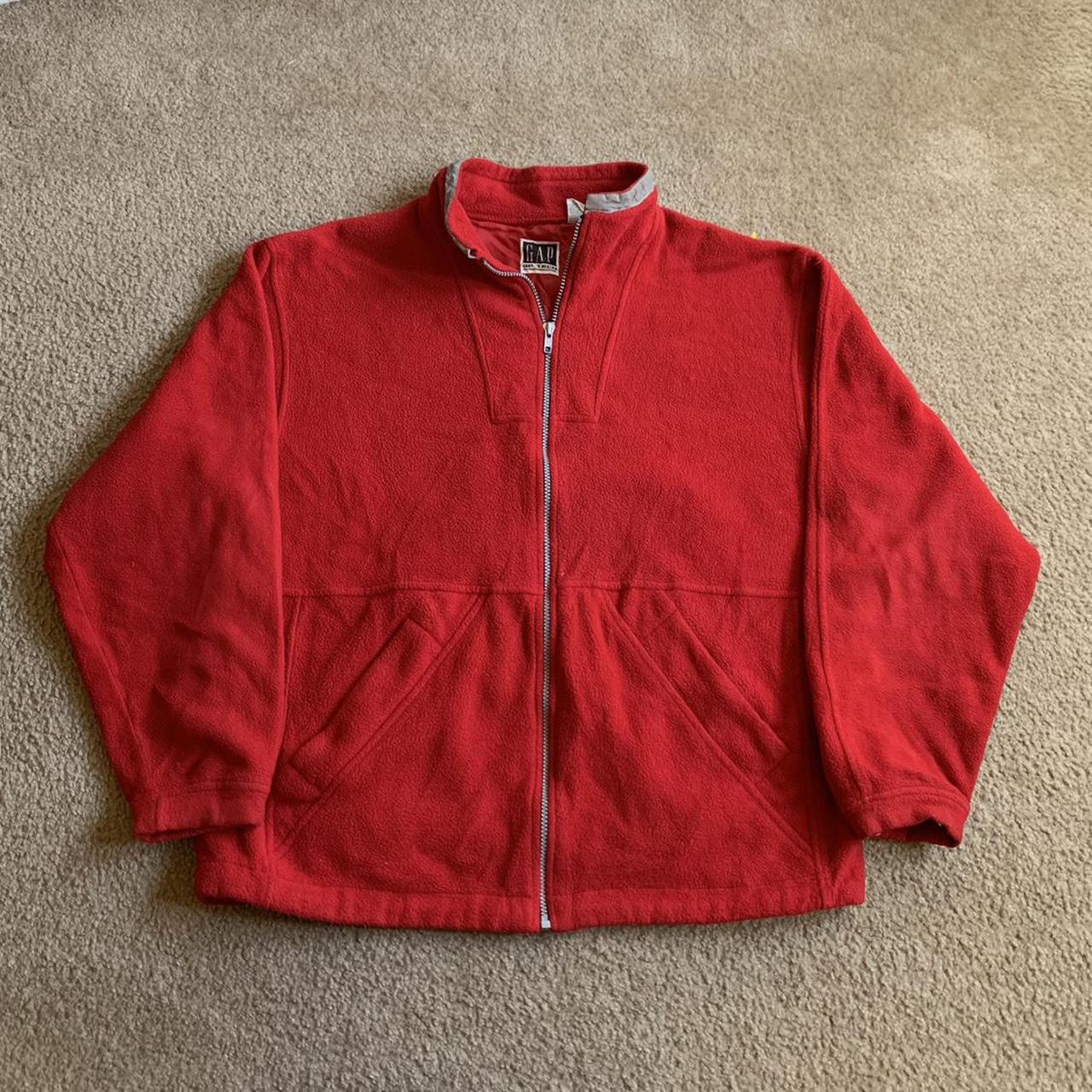 Gap Men's Red Jacket | Depop