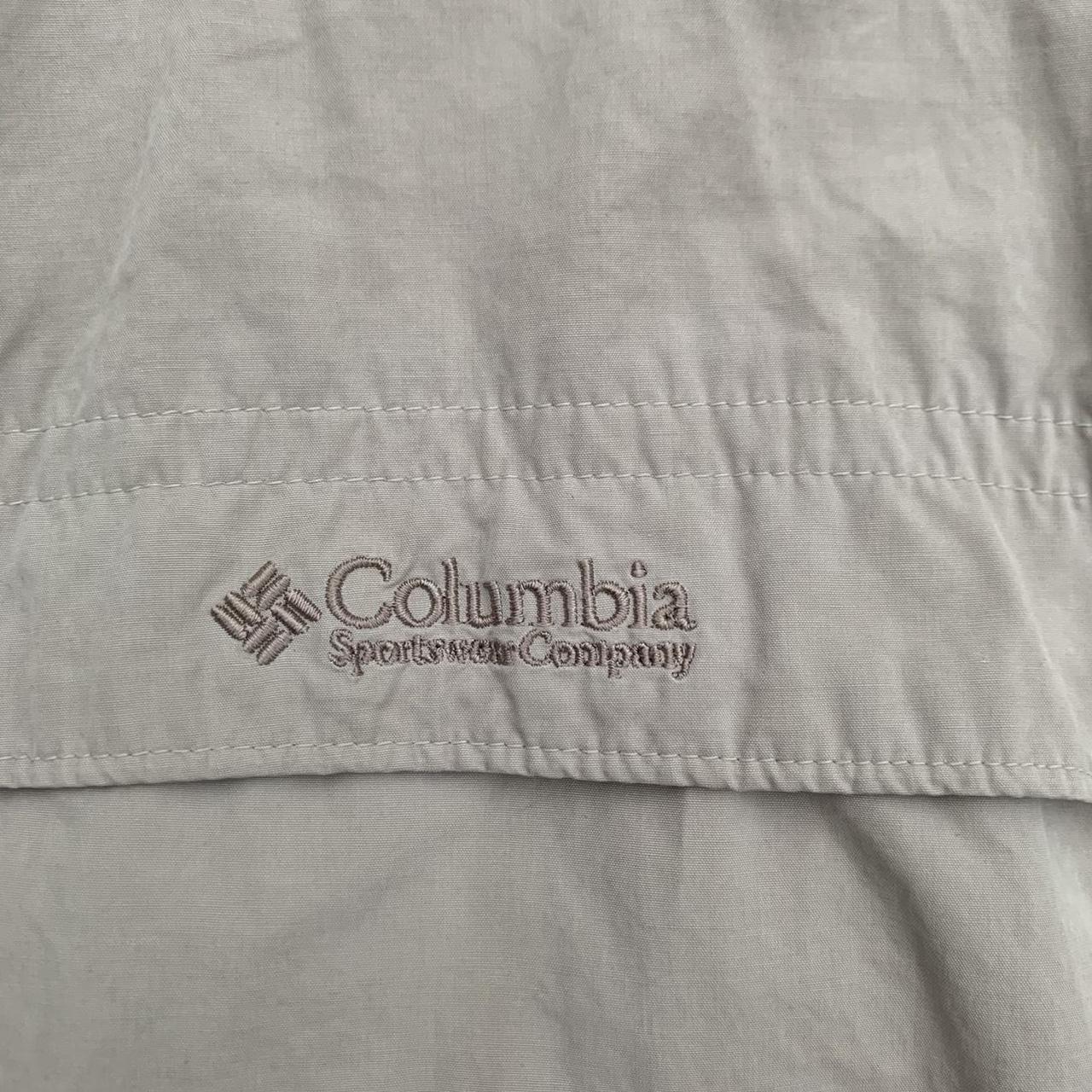 vintage columbia sportswear company full zip up... - Depop