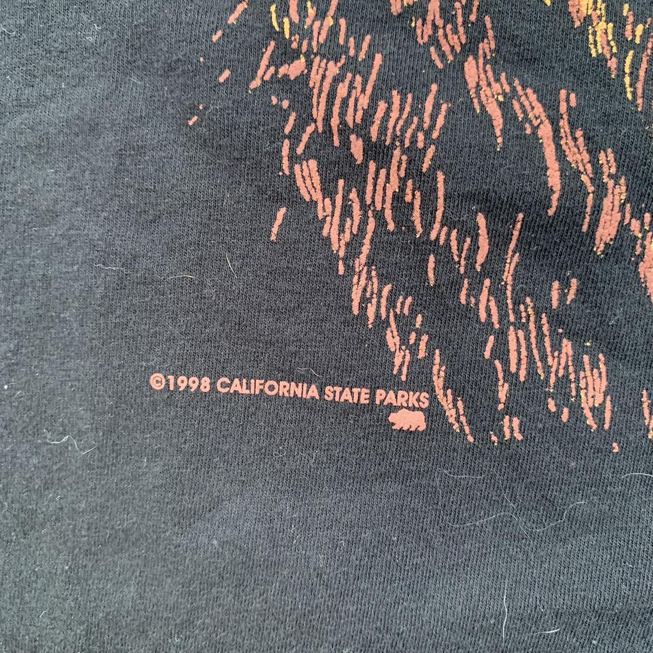 vintage 90s 1998 california state parks graphic tee... - Depop