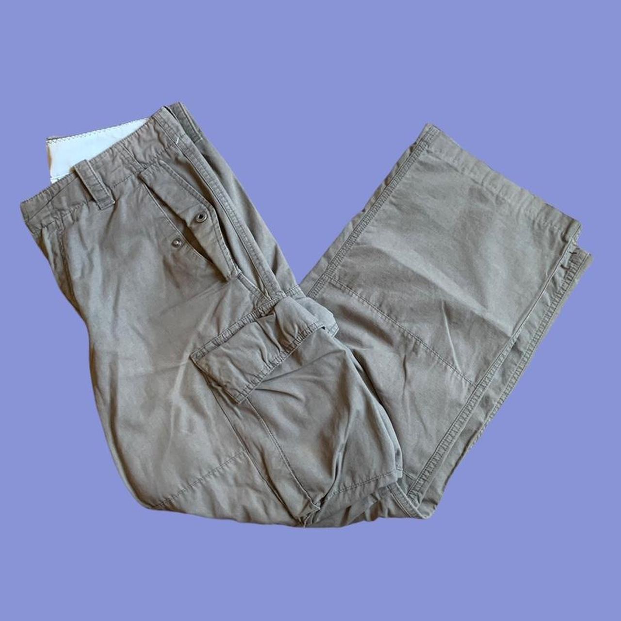 gap double knee cargos