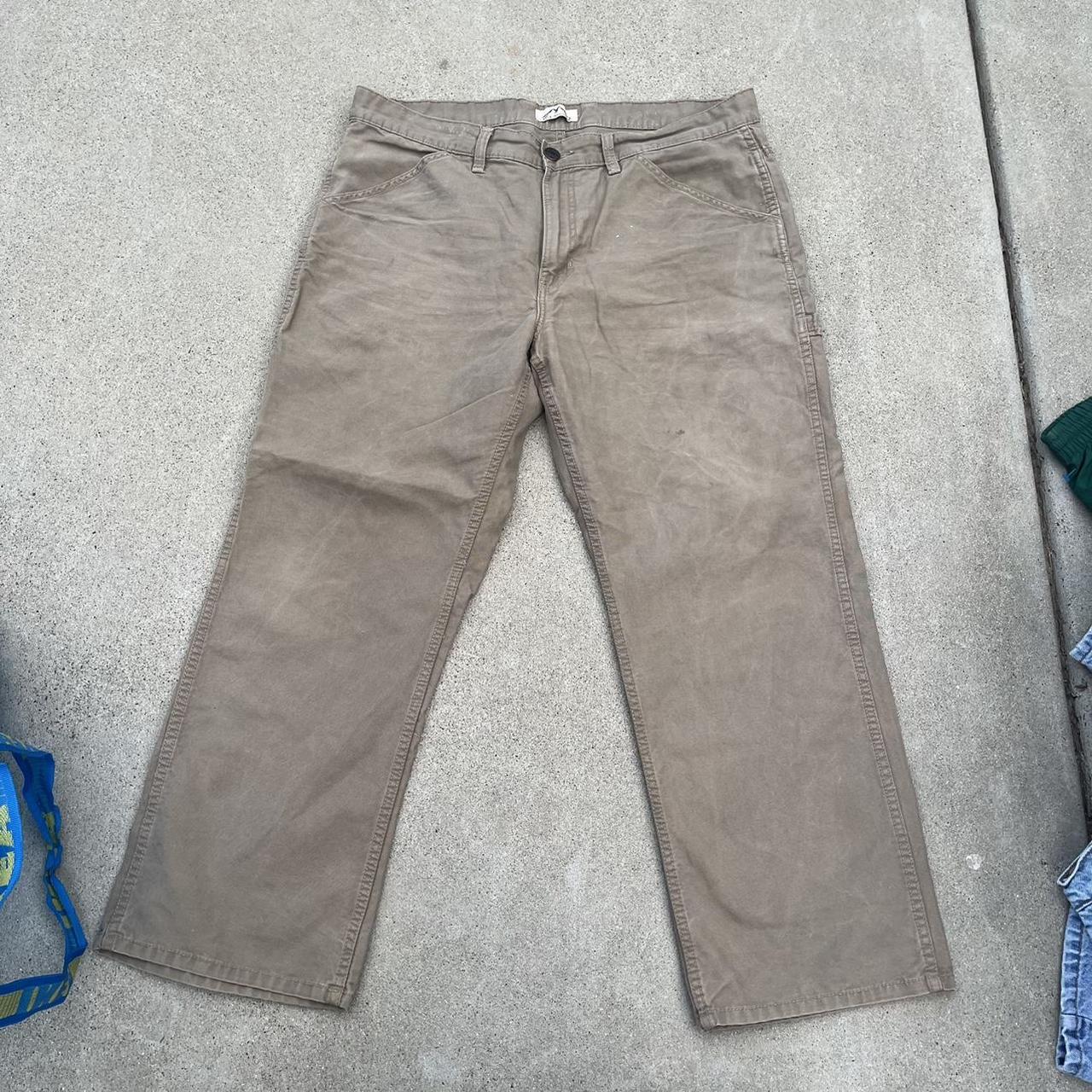 blue mountain carpenter painter work pants sick... Depop