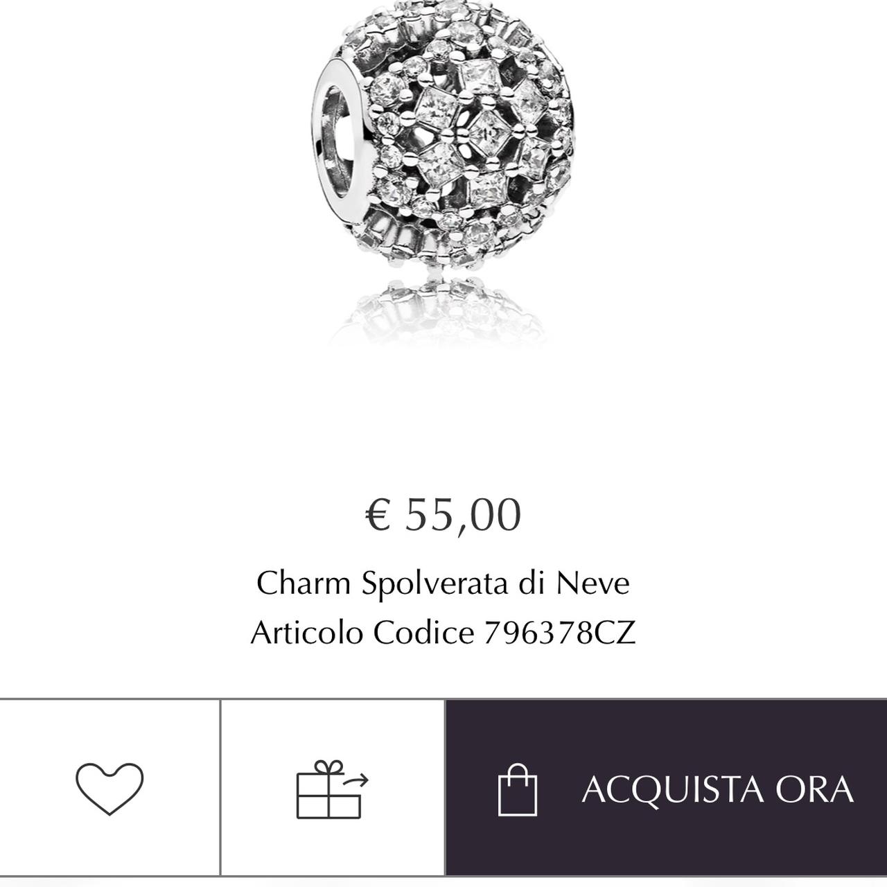 Vendo charm Pandora, prezzo originale 55 € Depop