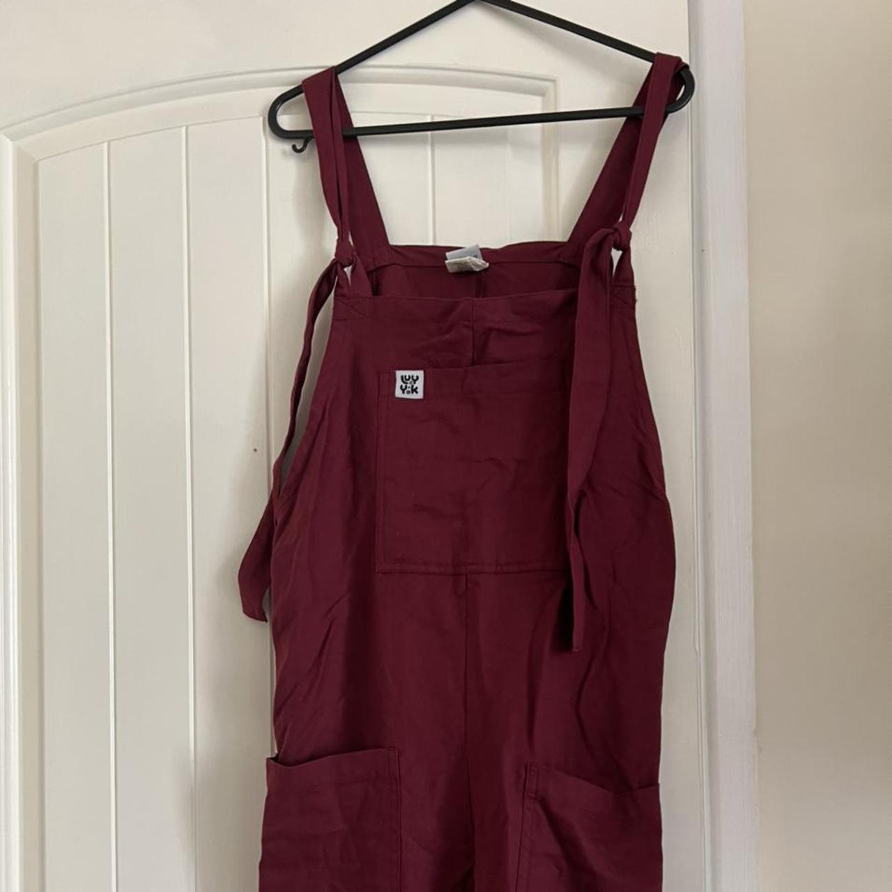 ♥️ Maroon Lucy&Yak Dungarees ♥️ Size Medium 32” The... Depop