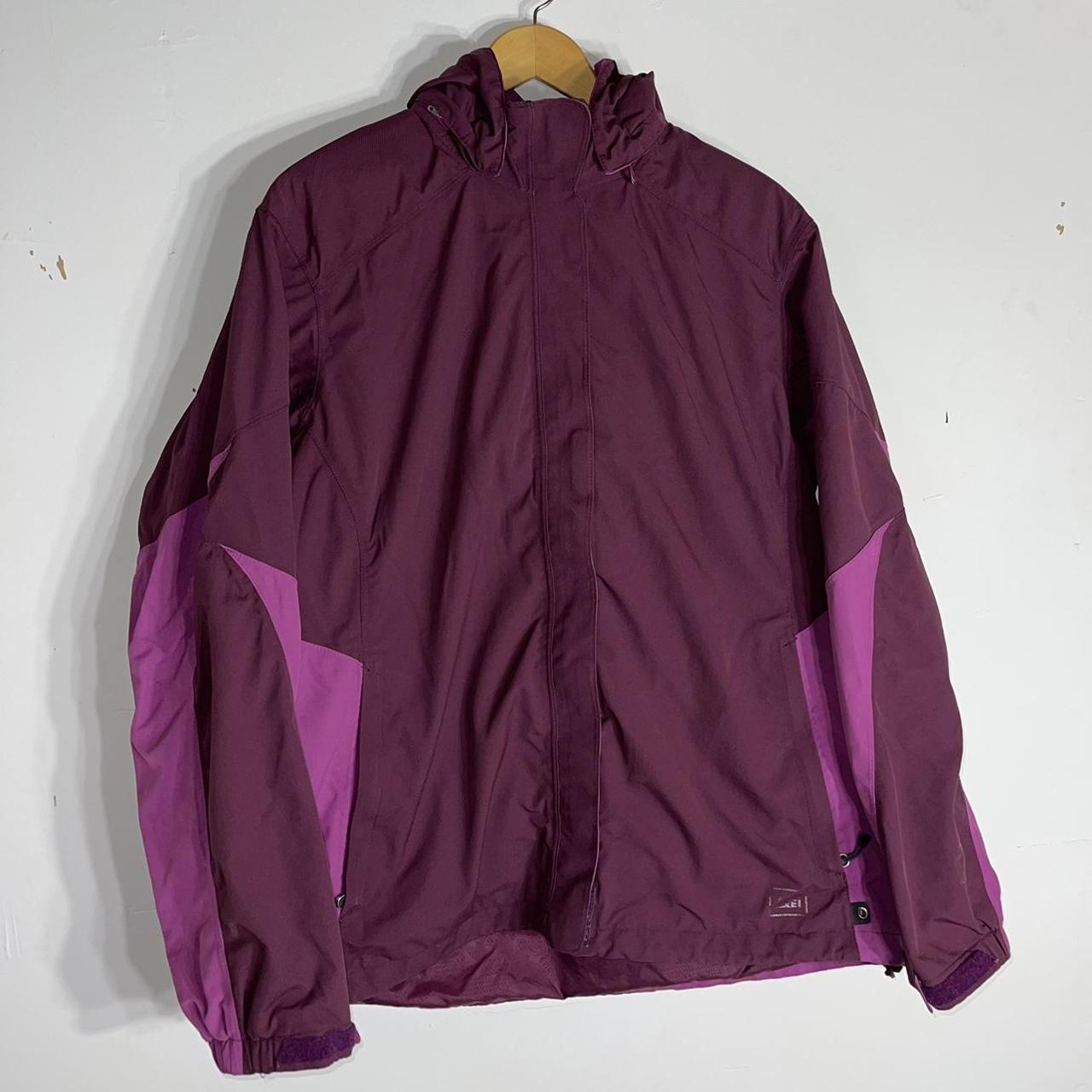 Rei E1 Elements Womens Outdoor Shell with Sherpa... - Depop