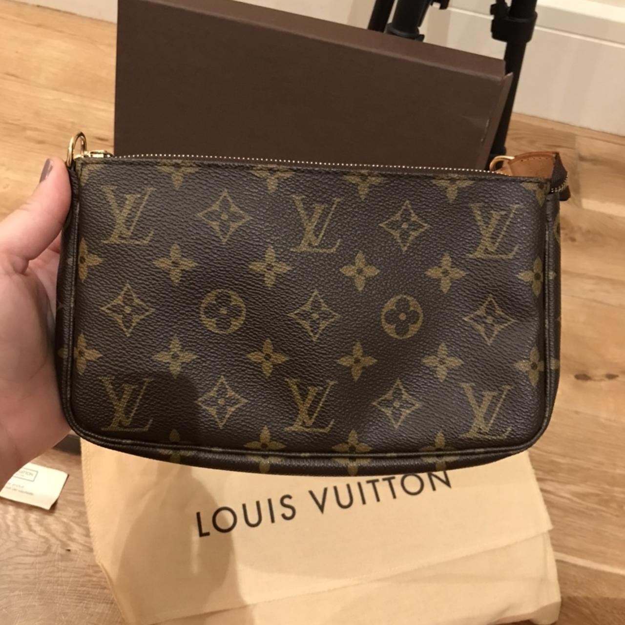 Authentic Louis Vuitton crossbody bag from Vintage - Depop