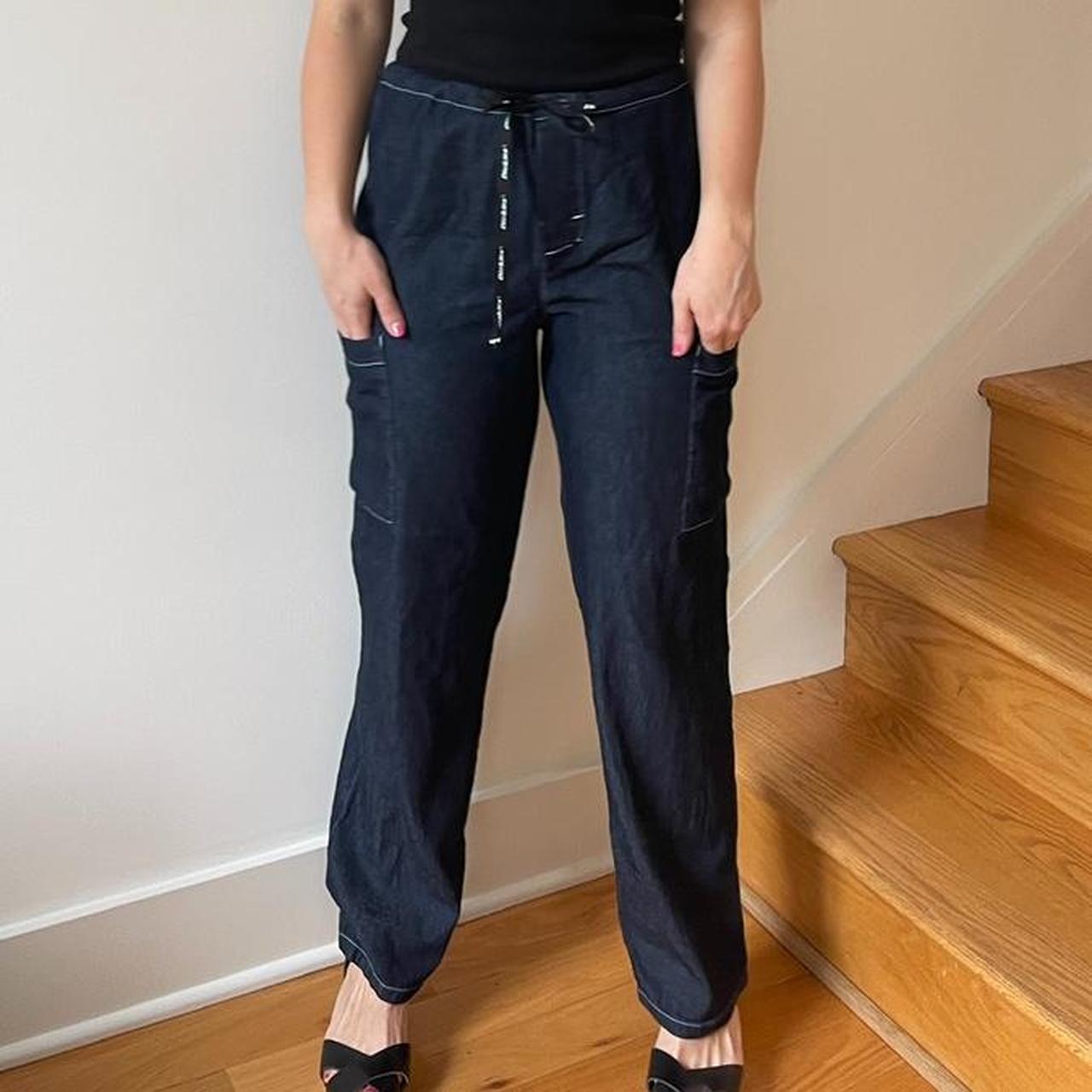 Dickies drawstring cargo pants size men's small,... Depop