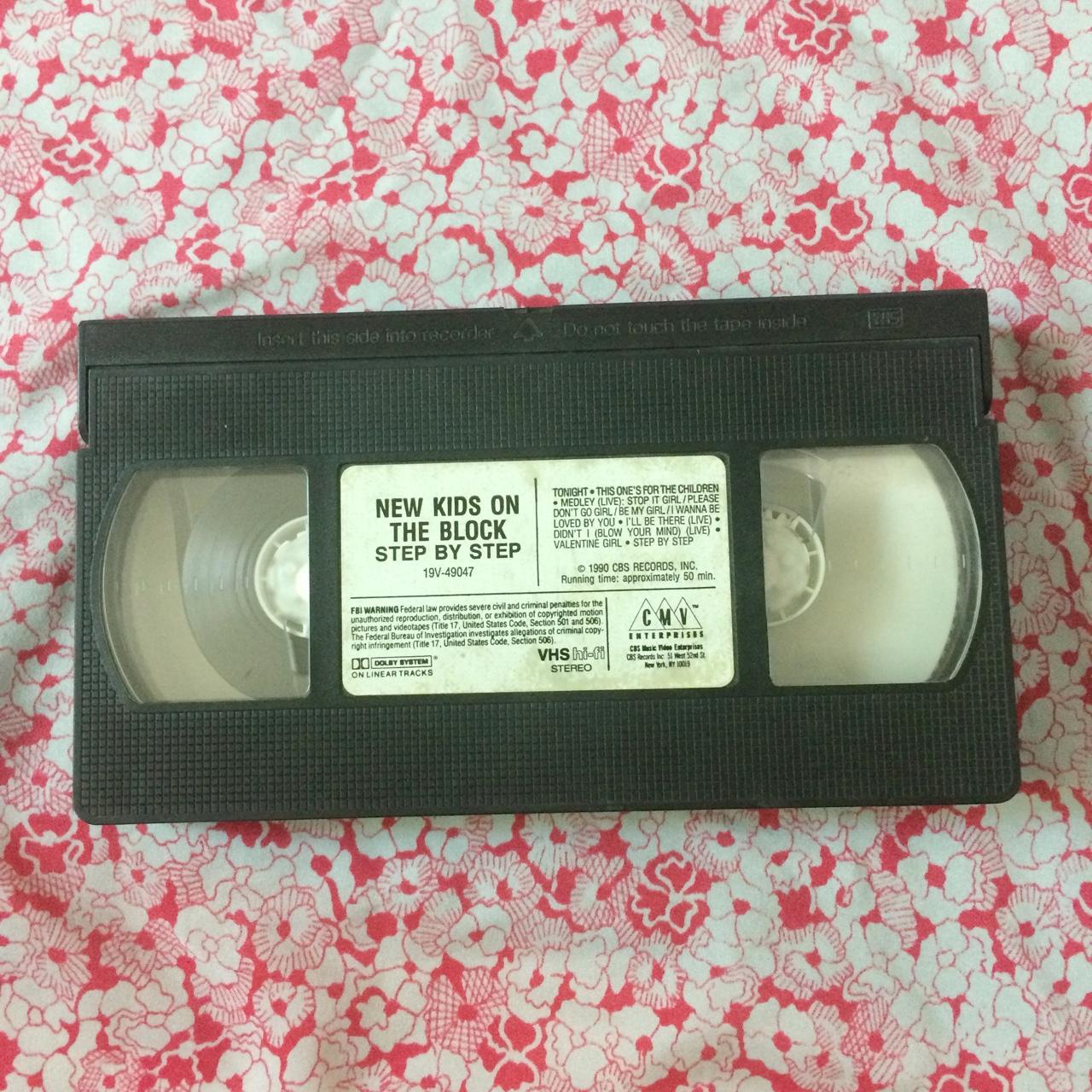 New Kids on the Block STEP BY STEP VHS 📍Free... - Depop