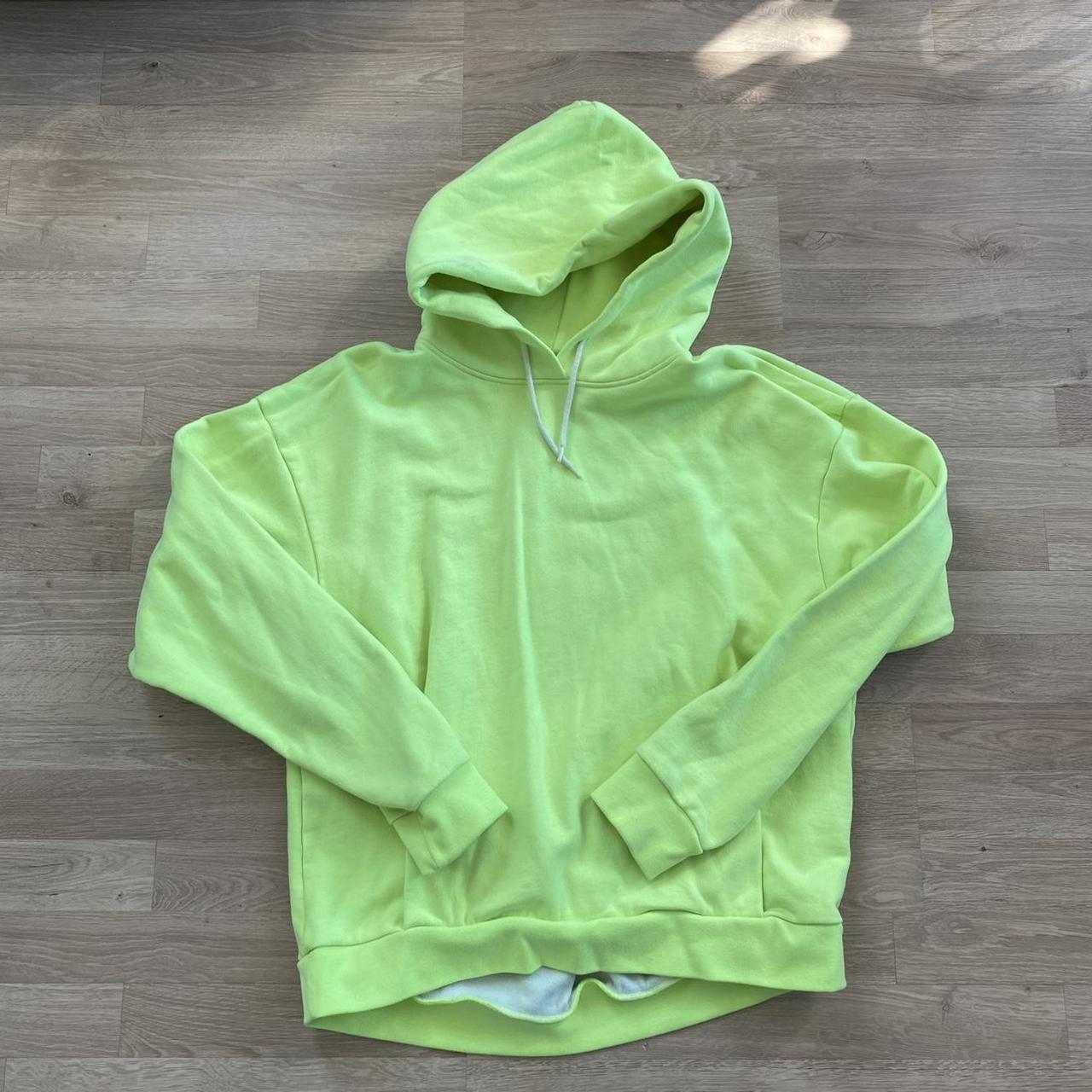 MARTINE ROSE - NEON HOODIE 2020 #stussy #supreme... - Depop