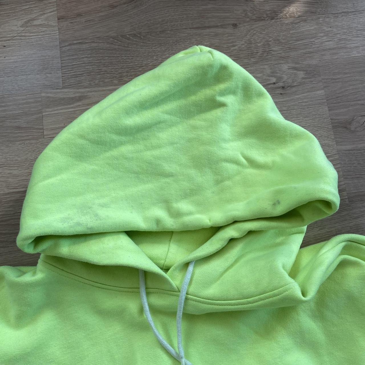 MARTINE ROSE - NEON HOODIE 2020 #stussy #supreme... - Depop