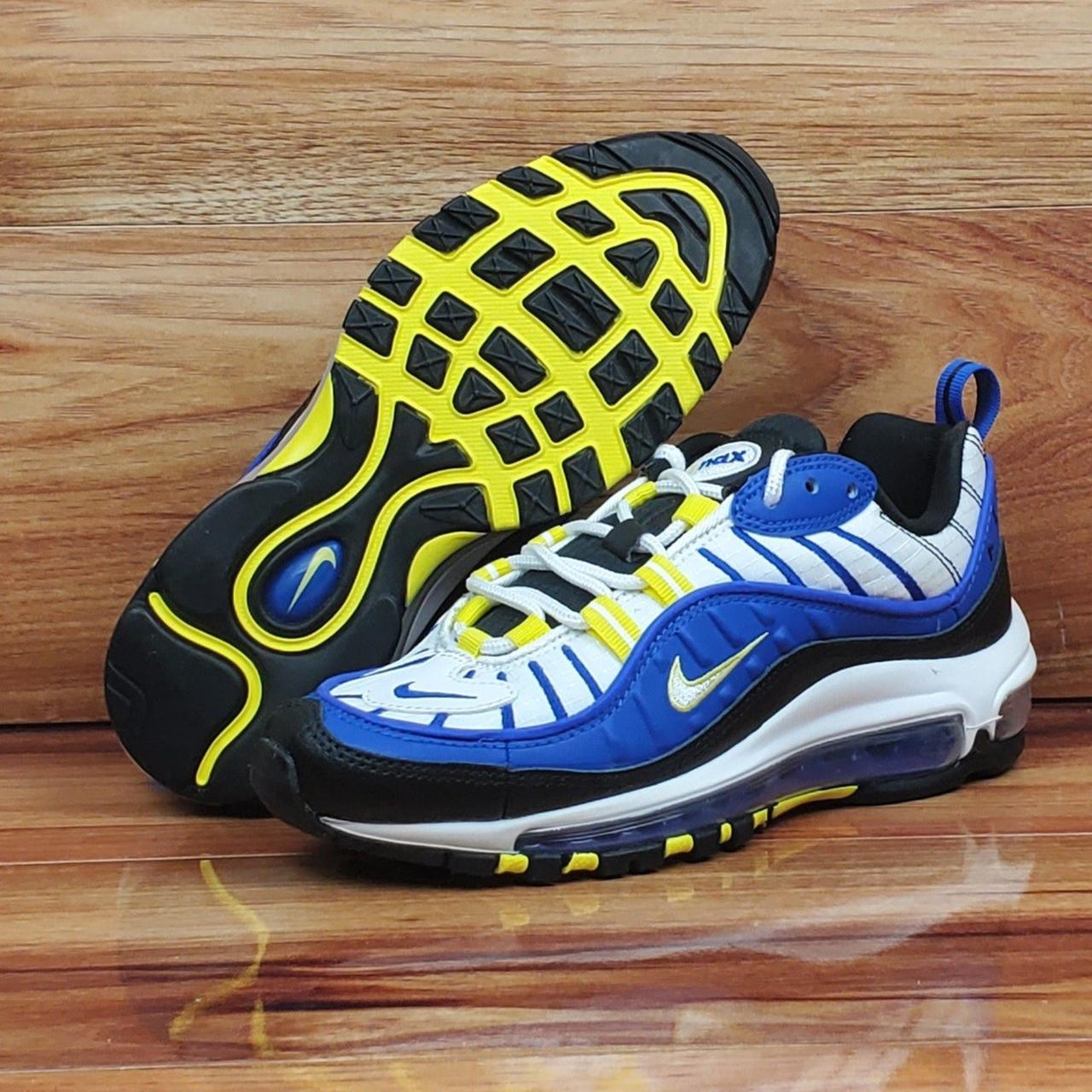 Air max 98 racer blue yellow hotsell