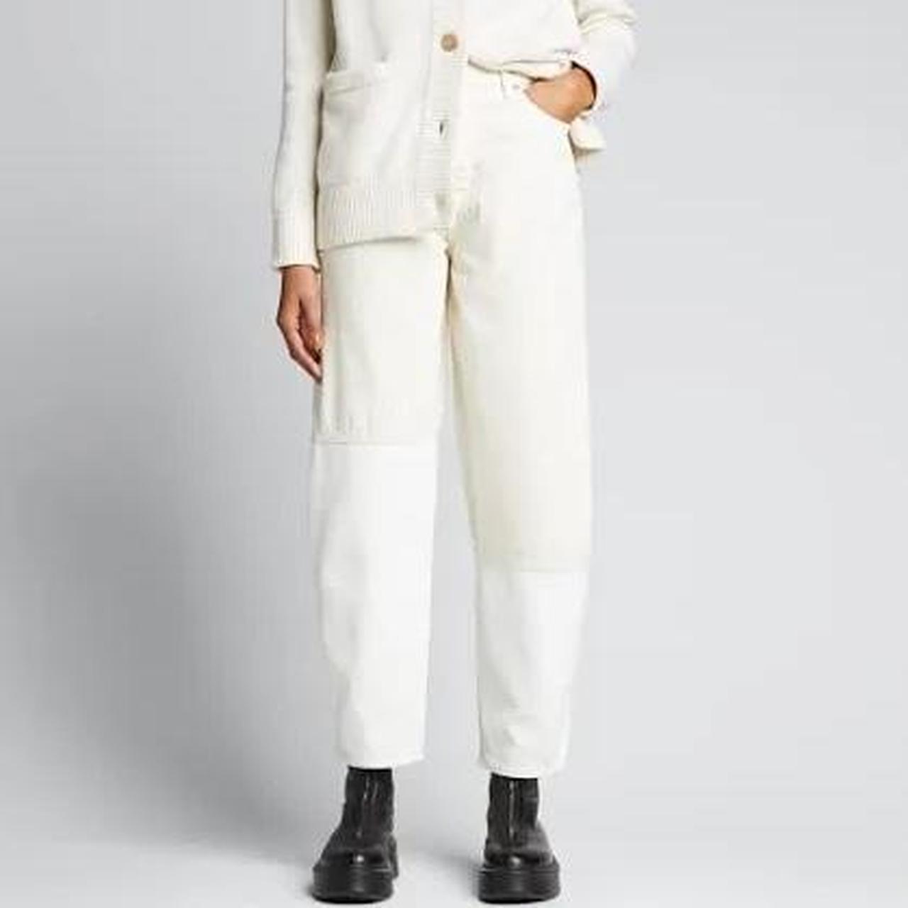 ganni white jeans