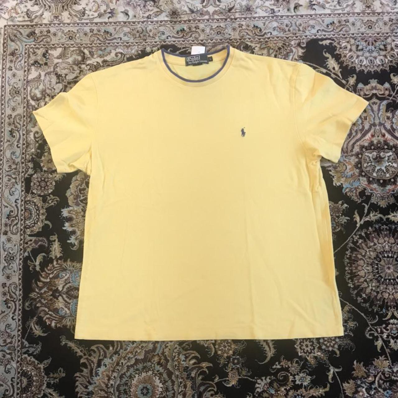 Ralph Lauren Men's Yellow Polo-shirts | Depop