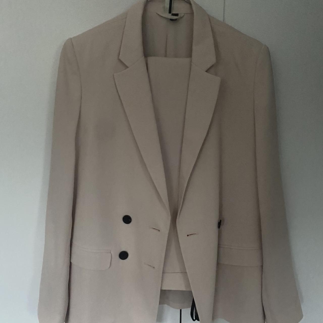 Topshop Women's Pink Suit | Depop