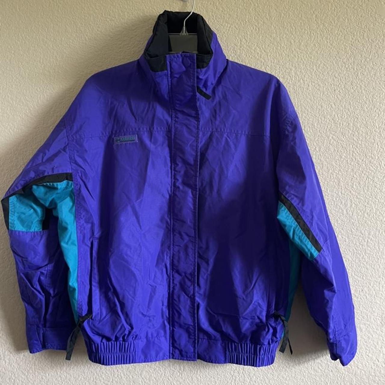 Columbia Bugaboo Woman’s Purple Nylon Jacket Radial... - Depop