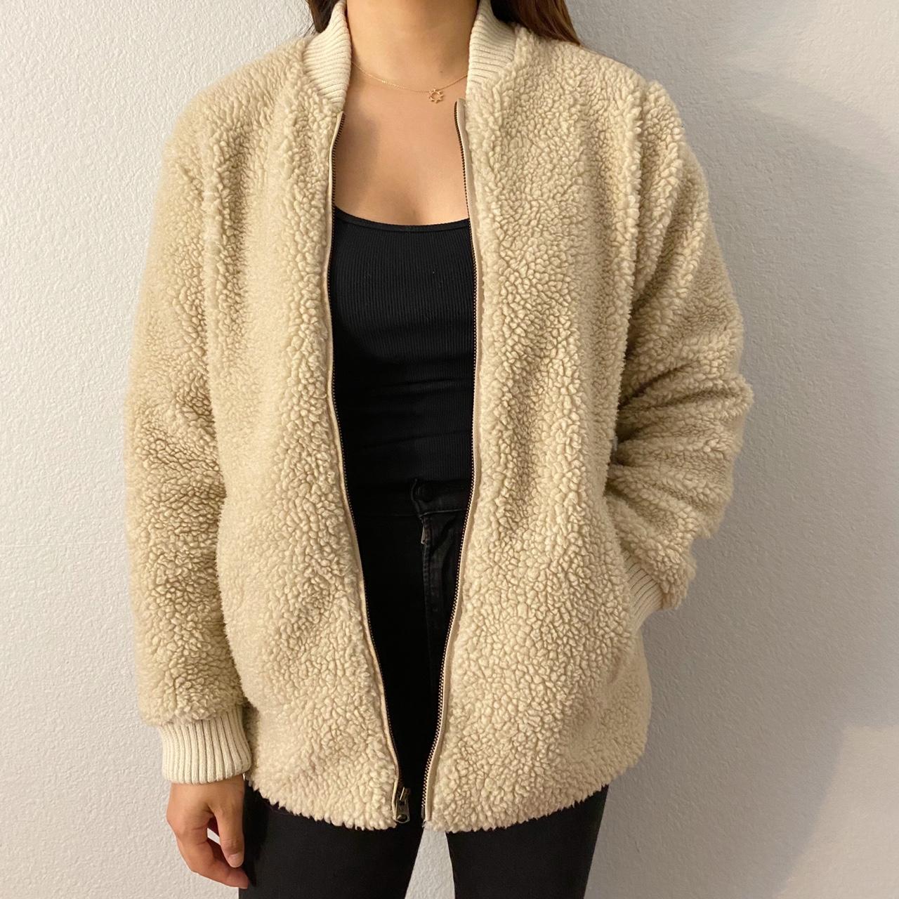 Abercrombie sales sherpa cardigan